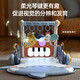 迪士尼（Disney）婴儿礼物百天宝宝满月见面礼盒0-3个月新生儿用品0一1岁6哄娃神器 【加大加厚】4合一健身架+学步4