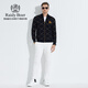 Raidy Boer/Ridy Boer [lana anti-colinada] Autumn Men's Jacquard Knitt Cardigan Sweater 5460-79 Black Flower 185/54/xxl