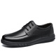 Chaussures en cuir yichi (egchi) Business des hommes à l'usure officielle résistante à l'usure formelle et respirante Chaussures à orteils J6627 Style à lacets 42 42