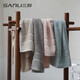SANLI (SANLI) Serviette Pure Coton Place Lavage ménage Grande serviette douce et absorbante pour les hommes et les femmes 8678 Point flottant simple Satin large 4 Pack 9793 9793 Face Yagge Toule 4 PACK 0G33X70CM