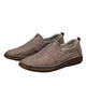 Changxiang Huili old Beijing cloth shoes men's spring and summer breathable casual men's shoes beef tendon sole soft sole driving canvas shoes sports shoes FH-jinzu- 633 camel 40