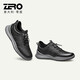Zapatos de cuero informales de cero grados, cortes del tamaño y oferta especial] zapatos para hombres, zapatos informales, cuero genuino, luz de hombre y suave R12532 White 43