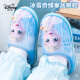 Disney Children's Cotton Slippers for Boys and Girls Autumn and Winter Warm Slippers for Home Non-Slip Cotton Shoes Light Blue Elsa 220mm