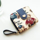 Bear attachment women's wallet multi-card slot multi-functional coin purse fashionable short wallet for women