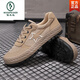 Woodpecker 3522 Nouvelles chaussures Chaussures de travail non glissantes pour l'usure de l'usure pour l'assurance de travail masculine Low-top Construction Chaussures Single Grey 39