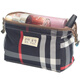 Yu Fengyue cosmetic bag small portable waterproof belongings storage bag bag Internet celebrity ins new large capacity female trend black plaid
