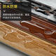 
XMSJPVC bamboo wood fiber polymer skirting line solid wood grain waterproof wood floor skirting line wood plastic flooring line 1048 75mm