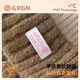 GRGN woolen hat women's winter warm knitted hat large head circumference thickened Baotou hat cold protection ear hat confinement hat