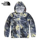 The North Face北面羽绒服女户外保暖双面穿羽绒外套83OK 蓝色/OW1 M