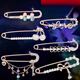 Dabuliu épingle fixant vêtements de taille boucle artefact artefact broche femme simple verrouillage broche boucle épingle