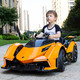 
Star Lulamborghini children's electric car four-wheel baby remote control baby toy car men and women can sit on people Military green [skin seat + soft tire + 12V14AH]
