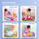 Guo Ou (Guou) Mädchen Spielzeug Kinderhauspuppe Haus Schloss Barbie 4. Stock Simulation Villa 6. Geburtstag Geschenkbox Geschenk