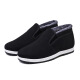 Osejia old Beijing cloth shoes men's handmade thousand-layer cloth shoes soft sole driving authentic traditional men's old Beijing cloth shoes cotton shoes wear-resistant black rubber sole 41