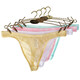 
Sexy underwear underwear men's lace transparent thong thin sexy underwear Sexy tempting T-pants Mesh Transparent White M