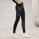 2XU compression pants sports men and women quick-drying running pants training stretch yoga pants gradient fitness tights trousers gold label women's trousers thin section M