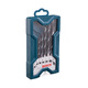 BOSCH 7 Mini Woodworking Drill Bit Set (3/4/5/6/7/8/10mm) Hardcover in Plastic Box