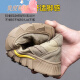 Cool Qiaoyun @labor protection shoes men's steel toe caps anti-smash and puncture-proof electrician insulated beef tendons lightweight soft sole safety winter work shoes 1 khaki insulated style; size: 41