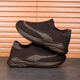 Zapatos casuales de punto volador infantil 2025 Striple de primavera y otoño calcetines transpirables para niños y niñas Ligeros suaves Pedal 689 Negro 34