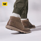 Cat Carter Martin Boots Botas de trabajo Zapatos para hombres Cawhide Casual Commuting New Retro rejuveneciendo botas de cuero de alto contenido P725612 Brown Light 40