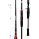 AbuGarciaBMAX22 Lua rod light hard carbon bass cocked mouth fishing rod Lua rod 1.98m straight handle M-adjustable single rod