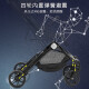 JUSANBABY Jushang baby stroller is lightweight and foldable, can sit and lie down, has a high landscape and is shock-absorbing, good for baby children, children's stroller, gentleman gray deluxe version