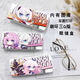 
Benghua San Q version Greshu Abonia Chianahir Alixia custom glasses box double-sided portable glasses box Benghua Sanz9272 white