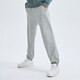 Kappa sweatpants men's black knitted trousers loose casual pants soft and breathable foot cuffed sweatpants K0C52AK07