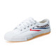 Zapatos de entrenamiento de pistas y campo de doble estrella de la estrella zapatos de entrenamiento para hombres para el examen de entrada de la escuela secundaria zapatos físicos especiales para zapatos de lona retro doméstica zapatos blancos nuevos zapatos físicos 40 40