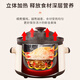 Le Stew Purple Clay Pot Electric Stew Pot Electric Casserole Soup Pot Stew Soup Pot Porridge Pot Special Pot for Porridge Intelligent Porridge Artifact Fully Automatic Healthy Stew Cup 1.8L Purple Clay Electric Stew Pot Smart Reservation Suitable for 1-2 People