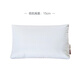 IS LIVING 100% white goose feather pillow, high-end five-star hotel feather pillow core, 100-count pure cotton anti-mite neck protection pillow core, one goose feather low pillow