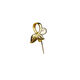 DR-FLVVS18k gold buckle leaf clip buckle 18 gold plated exquisite fashion versatile pendant buckle necklace leaf clip buckle