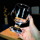 Donghai raw ore high-quality raw ore crystal cup goblet wineware beer glass whiskey red wine glass foreign wine glass 200ml red wine glass default 1
