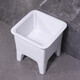 Lefit (lfte) bathroom ceramic mop pool balcony mop trough household Taiwan control large, medium and small mop basin courtyard mop pool 901 manual drain + faucet delivery to home