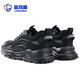 Blue Gull Shield labor protection shoes for men, ultra-light and comfortable, sports style, steel toe cap, anti-smash and anti-puncture function, construction site safety work shoes, ultra-light and comfortable, sports style 45