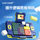 Idol Cat Children's Toys Boys Birthday Gift 7-13 Electronic Thinking Puzzle Boys 8-12 Huarong Road 6-10 ans Huarong Road + Electronic Puzzle [1530 Niveaux]