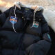 Taizai fuera de temporada Down Jacket Men Liquidación de algodón de algodón de algodón Invierno Invernado en espesas Fake Dos piezas Aguste de algodón Estilo coreano Versátil Versátil Z679 White (Estilo engrosado) S-S-S [adecuado para 75-90 Jin [Jin iguala 0.5 kg]]