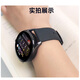 RUNGUOGUO für Huawei Uhr GT2 Uhrengurt Silikon Sport Armband für Männer und Frauen wasserdichte staubdicht nicht rutschfeste Kleidung 46 mm mm Ersatz Universal 22 mm Edelstein Schwarz [GT2] 46-mm-Uhrengurt