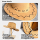 Travel Western Cowboy Hat Women's Summer Hot Girl Sun Hat Large Brim Sun Protection Hat Women's Street Style Rider Hat Dark Brown [One Size Fits All] Adjustable with Cord No Specifications