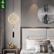 Heliang All-Copper Nouveau lustre chinois Chinelle Single-Head Style Aisle Balcony Light Luxury Light Light 9929 Xiangyun-Black Gold [All Copper + Jade]