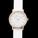 MarcJacobs女士石英手表腕表表盘36mm防水50m设计时尚简约白色MBM1283 white os