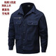 
Xinnuoyi summer thin work clothes top for men's pure cotton long sleeve breathable loose wear-resistant anti-scalding welder labor protection work suit Military green 688 thin 5-single top 185 size/100A Recommended 160-180Jin [Jin equals 0.5 kg]