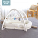Moon Boat Moon Boat Portable Bed-in-Bed Newborn Uterus Bionic Bed Removable and Washable Cartoon Cradle Travel Crib Little Raccoon Breathable Bed-in-Bed