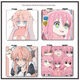 Hengshi Misyou Goto Ichiri Lonely Rock Portable Small Mirror Two-dimensional Animation Goto Ichiri Mini Folding Makeup Goto Ichiri C15054 Square