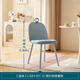 
Lin's Home Dining Chair Household Stool Backrest Chair Rental Small Apartment Living Room Household Lin's Wood Industry LS841S1 [Blue] LS841S1-D Dining Chair