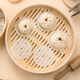 Camellia (CHAHUA) steamer paper non-stick disposable steamer pad food grade steamed bun steamer silicone paper pad household steamer drawer paper 1 bag 20 sheets diameter 28cm