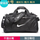 Gym training swimming bag sports bag women's large capacity wet and dry separation handbag one-shoulder crossbody bag travel bag large black [dry wet and shoe position]
