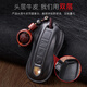 品克专用保时捷钥匙套taycan卡宴Macan帕拉梅拉Panamera911 718包壳扣 B款酒红色+转运珠