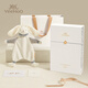 [90% nuevo] Yeehoo Baby Comfort Toil se puede morder en la boca y la caja de regalo recién nacida Baby Fehing Hand Puppet Full Moon Regalo de luna llena