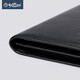 Jinlilai leather goods men's wallet simple long top layer cowhide wallet business card bag light business leather bag merchant shopping mall same style 99K8-Black