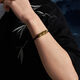 Chow Tai Fook Monologue Trend national général Majestic Divin divin bête Golden Fortune Bead Men 17,5 cm MR1484